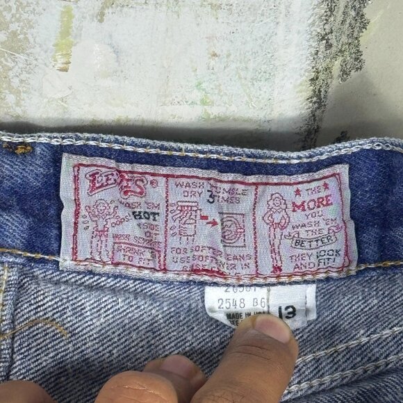 Levi Strauss & Co. Mens‎ Straight Leg Jeans Blue Denim 5-Pocket Outdoor Size 13 - Picture 14 of 16